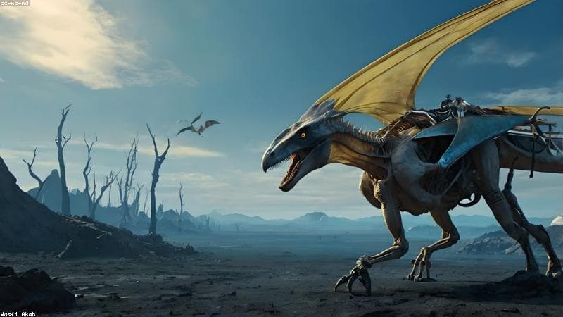 Robô de atendimento futurista