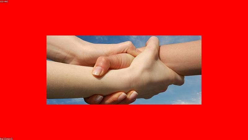 Aperto de mão profissional